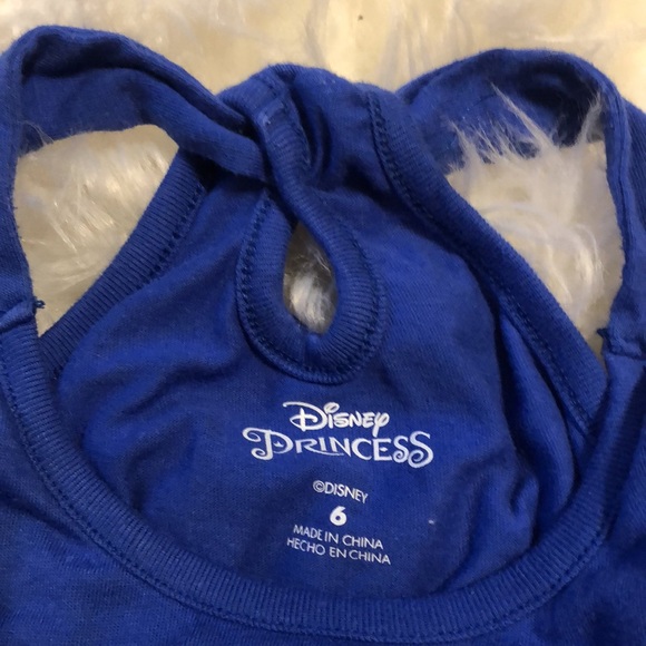 Disney Ariel tank top size 6 - Picture 3 of 4